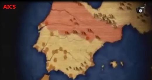 Estado Islámico ya hace alusiones a España en un nuevo vídeo donde aparece nuestro mapa