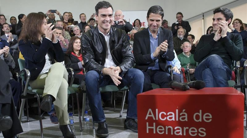 Sánchez avisa a Podemos, IU... y a los suyos: no apoyar su pacto con Ciudadanos es votar 'sí' a Rajoy