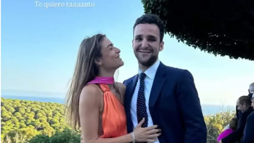 Froilán junto a Candela Martínez Artalejo