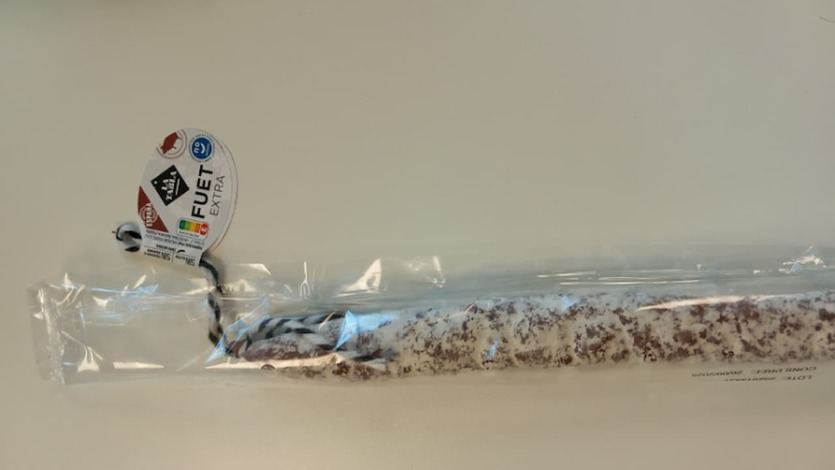 Una de las marcas con salmonela encontrada en sus fuets