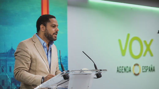 El secretario general de Vox, Ignacio Garriga