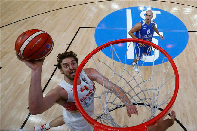 España, clasificada para las semifinales tras ganar (73-71) a Grecia