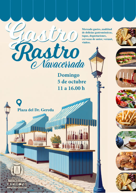 Cartel de la feria Gastro Rastro