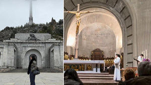 Georgina Rodríguez, criticada por presumir de misa y posar en el Valle de los Caídos