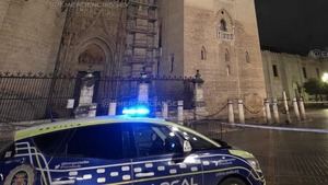 La Giralda de Sevilla sufre desperfectos y desprendimientos tras el paso de la borrasca 'Leonardo'
