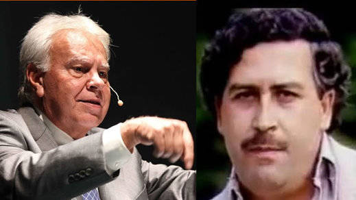 Iglesias sigue disparando a Felipe González: ahora dice que conoció al 'narco' Pablo Escobar