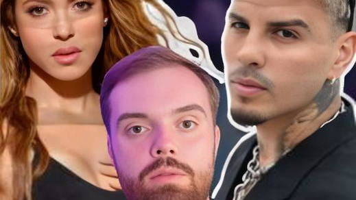 Ibai Llanos, Shakira y Rauw Alejandro en el vídeo de Ibai