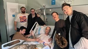 Ibai Llanos visita a un seguidor que sufre un tumor cerebral y al que ya le pagó parte del tratamiento