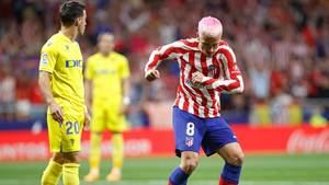 Sorpasso del Atlético al Madrid: segundo en la tabla y otra goleada (5-1 al Cádiz)