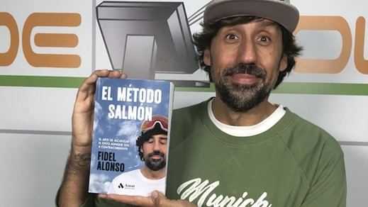 Fidel Alonso, con su libro