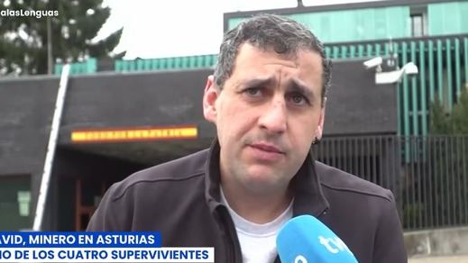 El minero entrevistado en 'Malas lenguas'