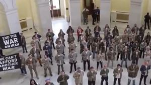 Represión policial en EEUU durante las protestas contra la guerra en Irán: 60 detenidos