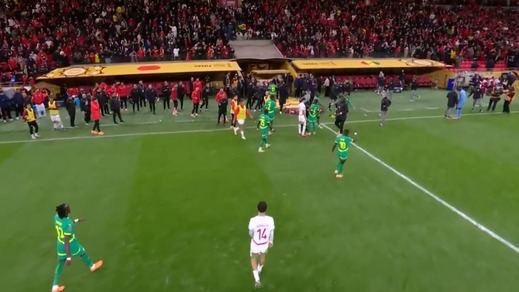 Retirada del campo de Senegal