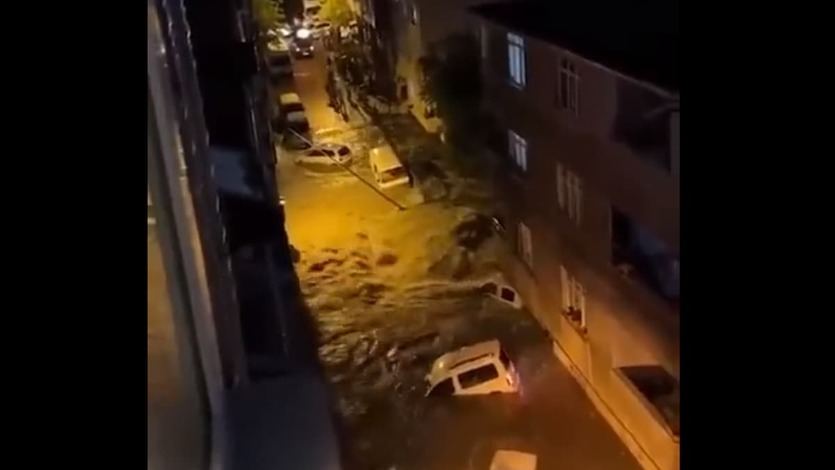 Inundaciones en Estambul