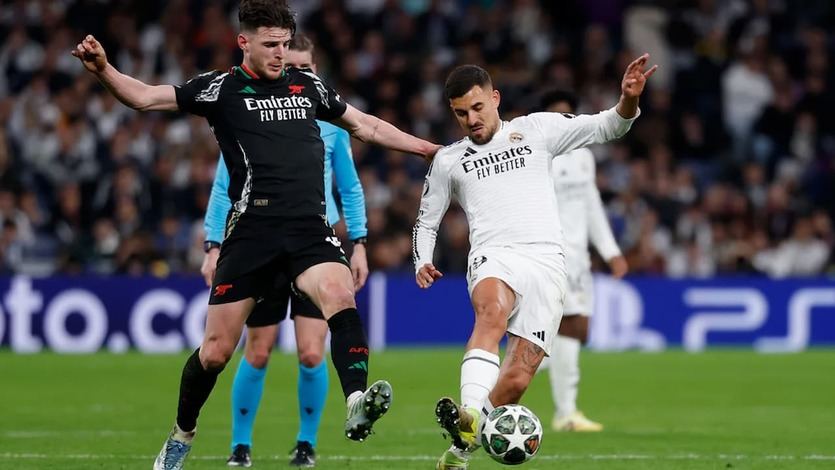 Ceballos y Rice, durante un lance