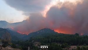 El Ejército entra en Cataluña para ayudar con el devastador incendio en Tarragona