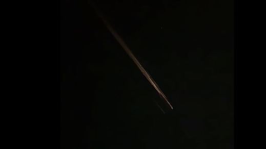 El objeto que se vio en los cielos de Murcia