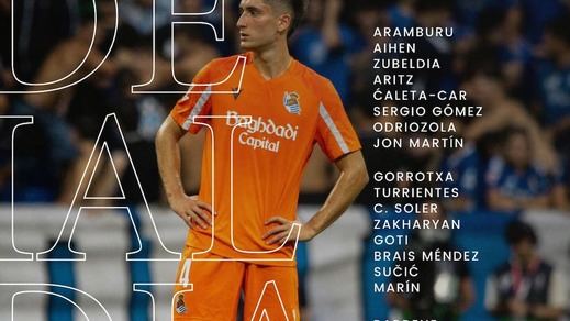 Convocatoria de la Real Sociedad