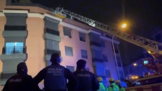 Incendio en Carabanchel