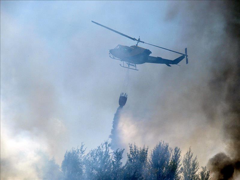 Extinguido un incendio en Talavera de la Reina, que arrasó unas 15 hectáreas