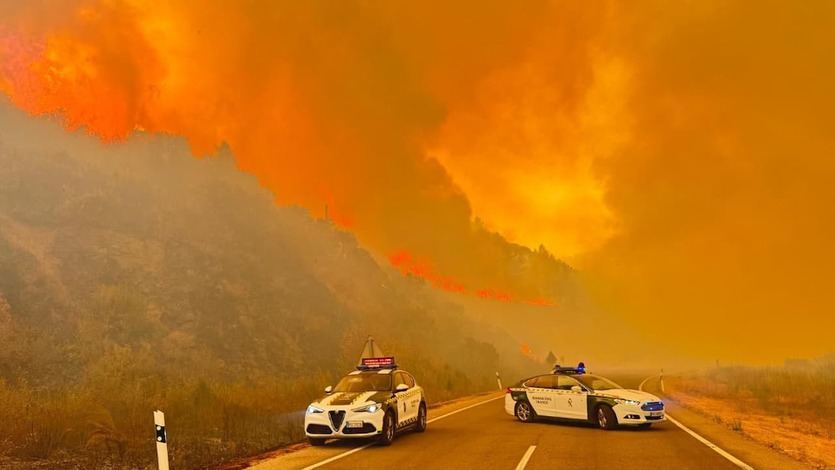 Incendio en Galicia