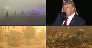 Los incendios también golpean a Trump ante las elecciones: decenas de muertos y desastre ecológico