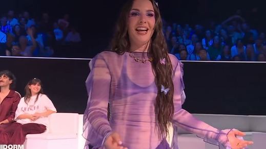 Inés Hernand en el BenidormFest