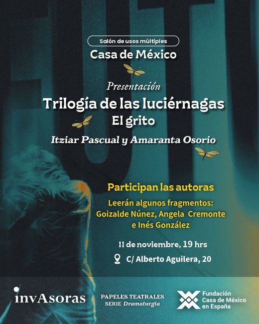 Presentación del libro 'Trilogía de las Luciérnagas: El grito', de Itziar Pascual y Amaranta Osorio