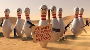 La Casa Blanca sigue escandalizando con sus vídeos sobre la guerra de Irán: bolos y 'wii sports'