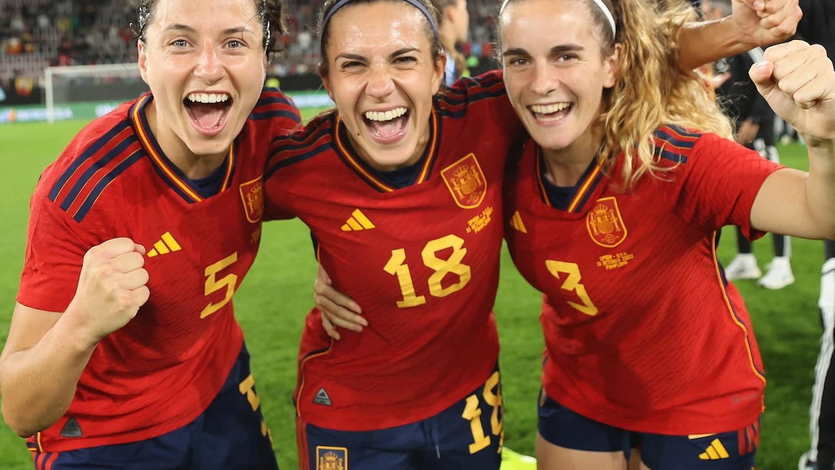 Ivana Andrés con la selección española