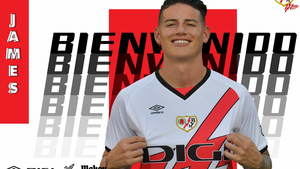 James Rodríguez jugará en el Rayo Vallecano en el año de su Centenario