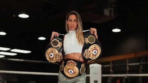 La boxeadora Jennifer Miranda