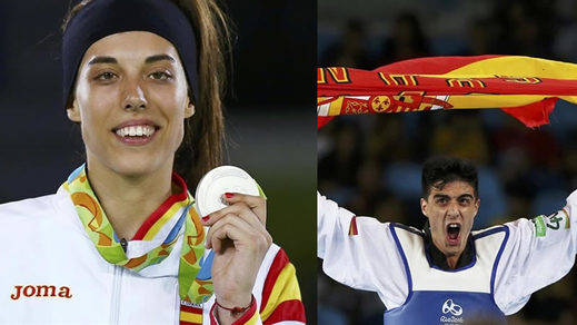El Taekwondo sigue dando alegrías olímpicas: plata para Eva Calvo y bronce para Joel González