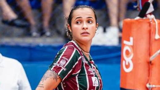 Priscila Heldes, capitana del equipo Fluminense de Brasil
