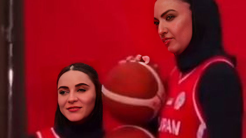 Jugadoras de la selección femenina de baloncesto de Irán
