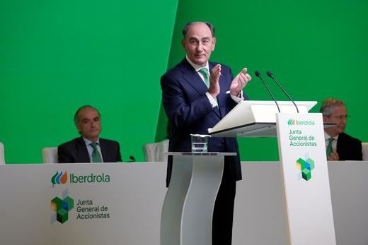 Ignacio Galán, en la Junta General de Iberdrola