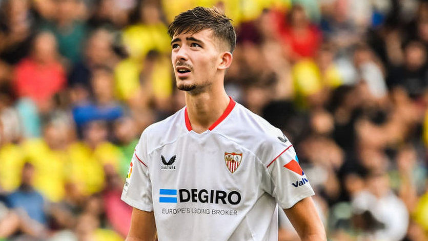 Kike Salas, durante un partido