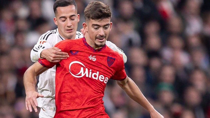 Kike Salas, futbolista del Sevilla FC