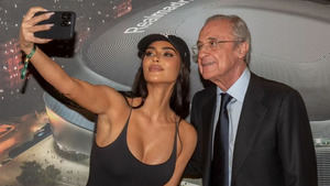 La visita de Kim Kardashian al Bernabéu: ¿por qué le gusta el fútbol y por qué es fan del Real Madrid?