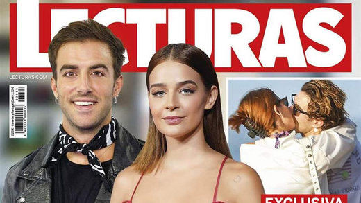 Laura Escanes y Álvaro de Luna, en portada