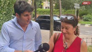 Vito Quiles entrevista en plena calle a Leire Díez y pasa esto
