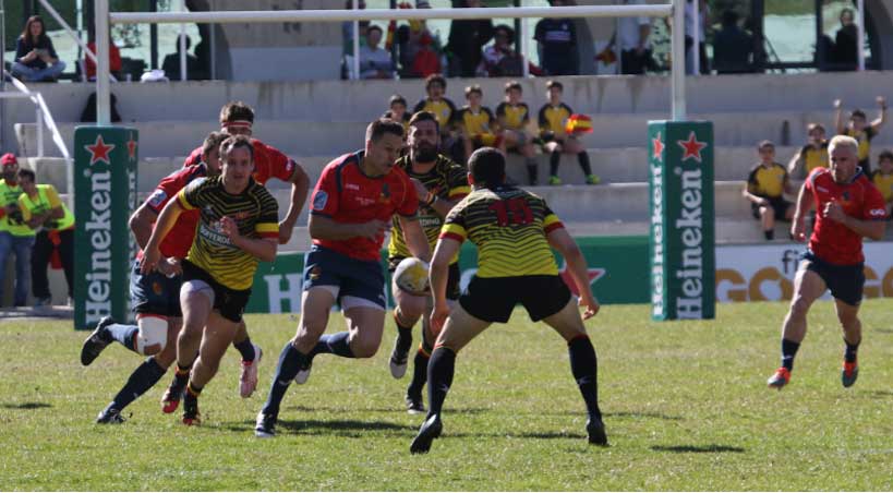 'Los Leones' se juegan en Bruselas la clasificación para el Mundial de rugby