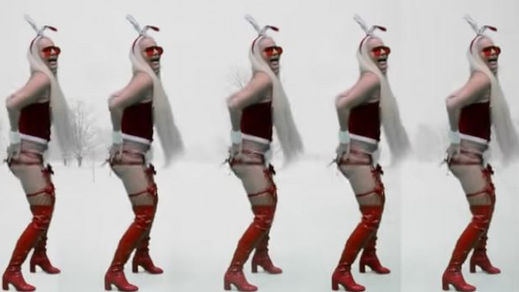 Leticia Sabater en una escena de su nuevo single navideño