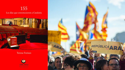 Josep Borrell apadrina el libro '155. Los días que estremecieron a Cataluña'