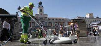 Madrid quiere renegociar el contrato de limpieza de la ciudad por ineficaz