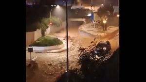 Las imágenes más impactantes de las lluvias que están azotando Málaga