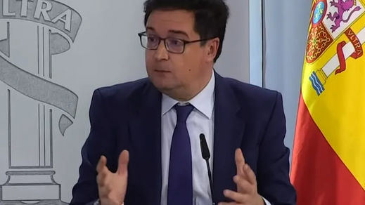 Óscar López en el Consejo de Ministros