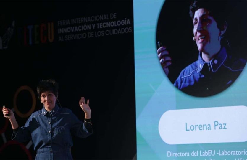 Lorena Paz, a los grandes fabricantes tecnológicos: '¿Están desarrollando tecnología accessible para todas las personas?'