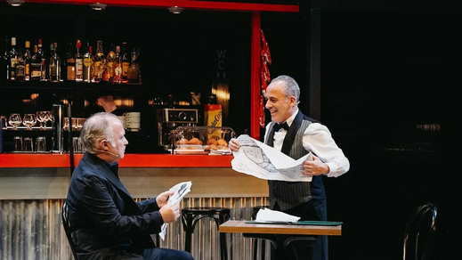 Escena de la obra de Mayorga 'Los yugoslavos'