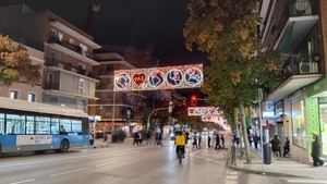 Encendido de luces de Navidad en Carabanchel, Madrid